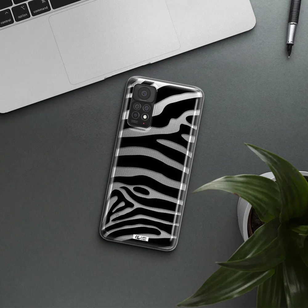Zebra Xiaomi Note 11 Pro Clear TPU Case