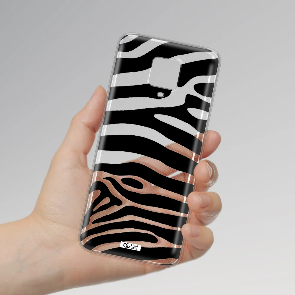 Zebra Xiaomi Note 9 Pro Clear TPU Case