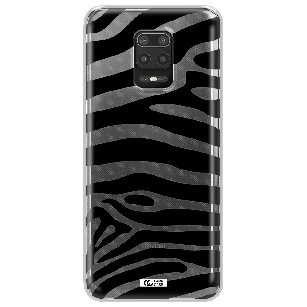 Zebra Xiaomi Note 9S Clear TPU Case