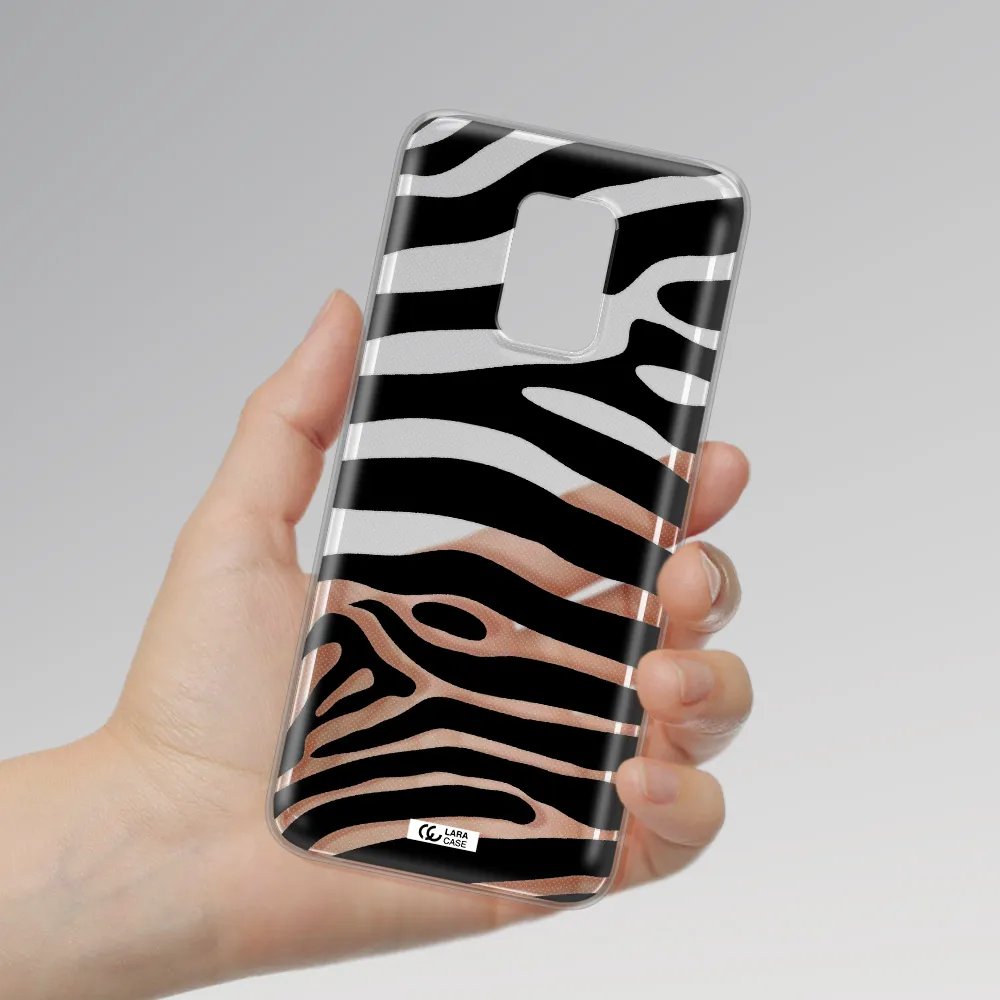 Zebra Xiaomi Note 9S Clear TPU Case
