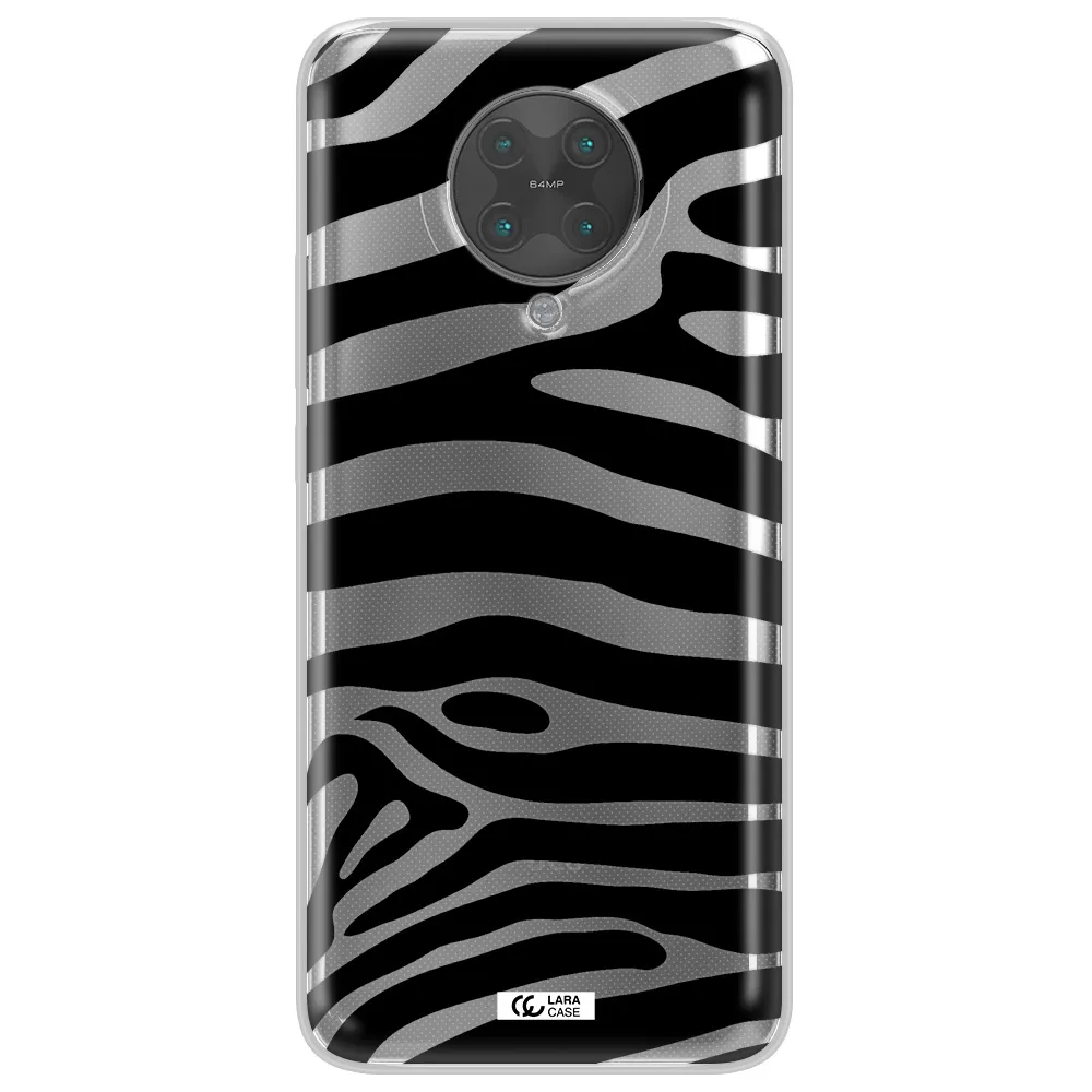 Zebra Xiaomi Poco F2 Pro Clear TPU Case
