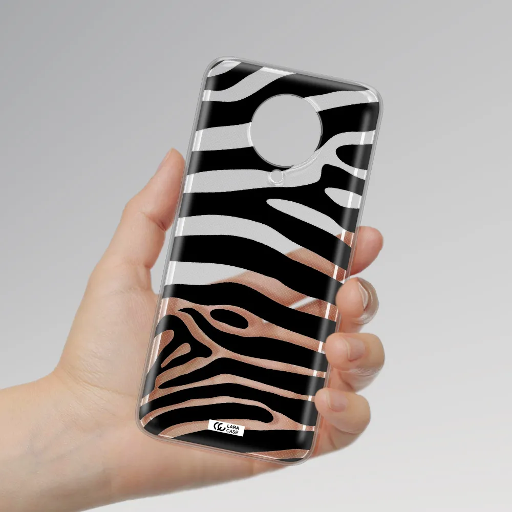 Zebra Xiaomi Poco F2 Pro Clear TPU Case