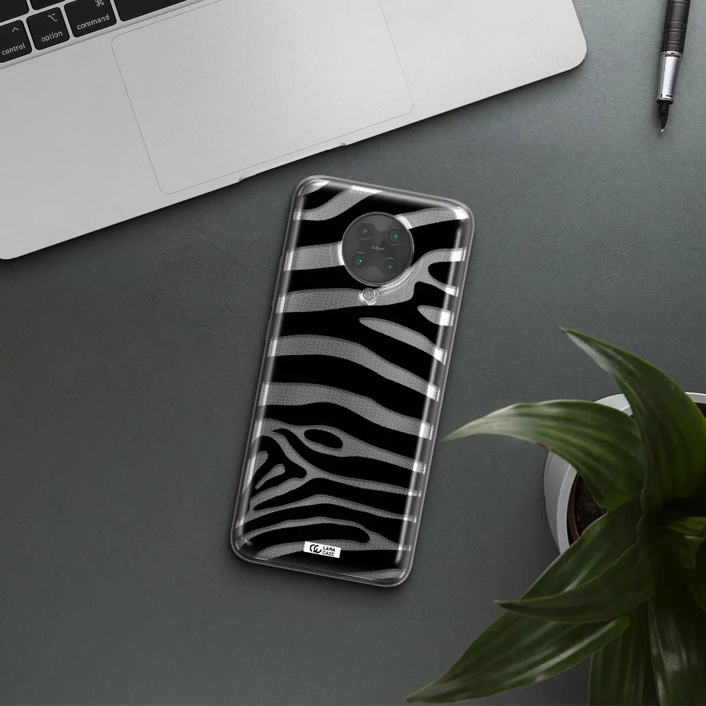 Zebra Xiaomi Poco F2 Pro Clear TPU Case