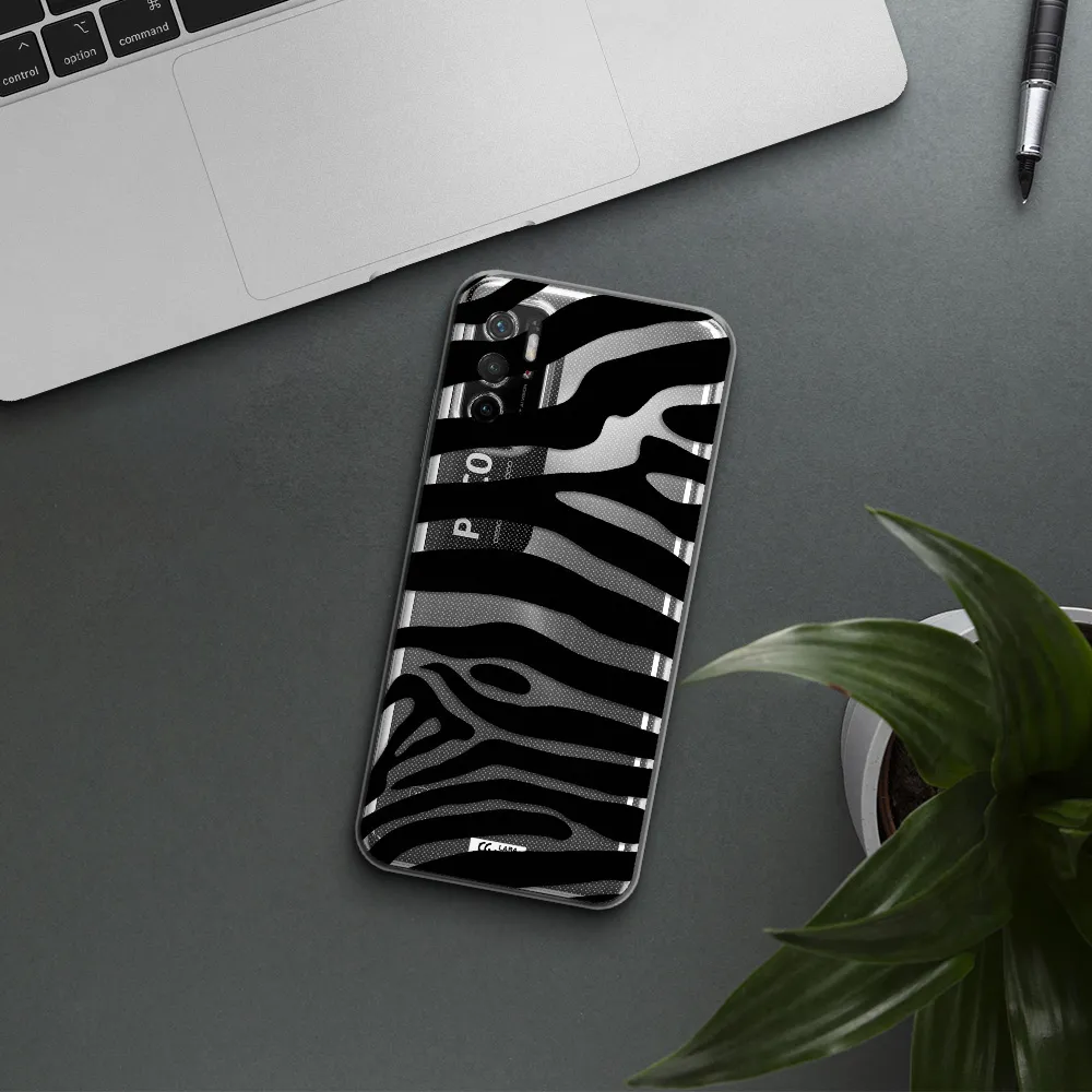 Zebra Xiaomi Poco M3 Pro Clear Tpu Case