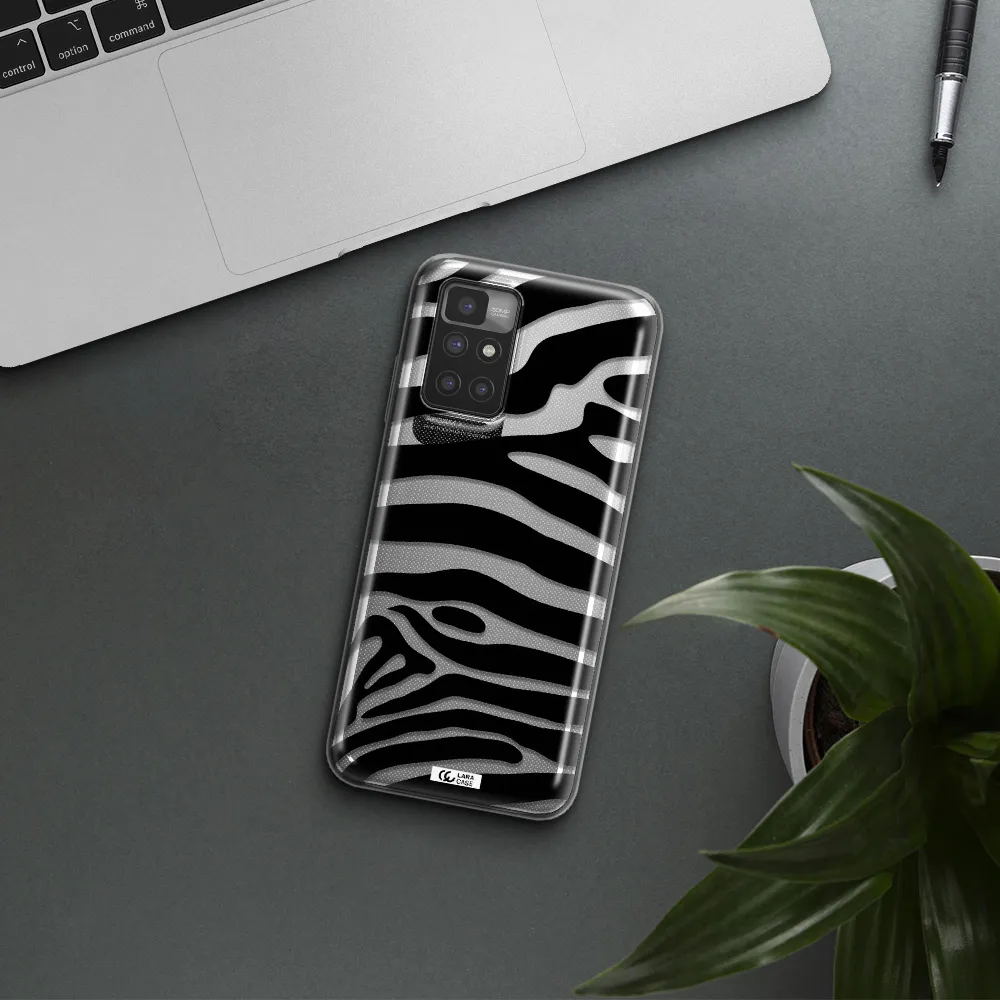 Zebra Xiaomi Redmi 10 Clear TPU Case
