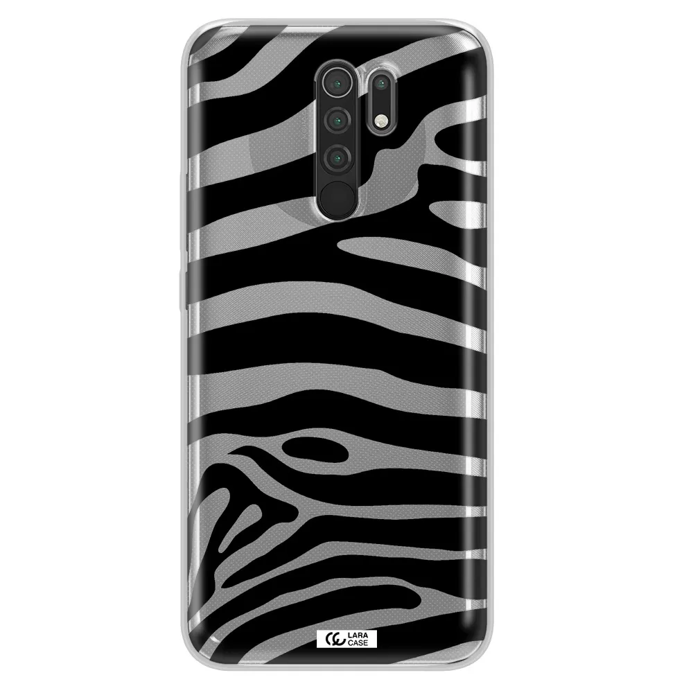 Zebra Xiaomi Redmi 9 Clear TPU Case
