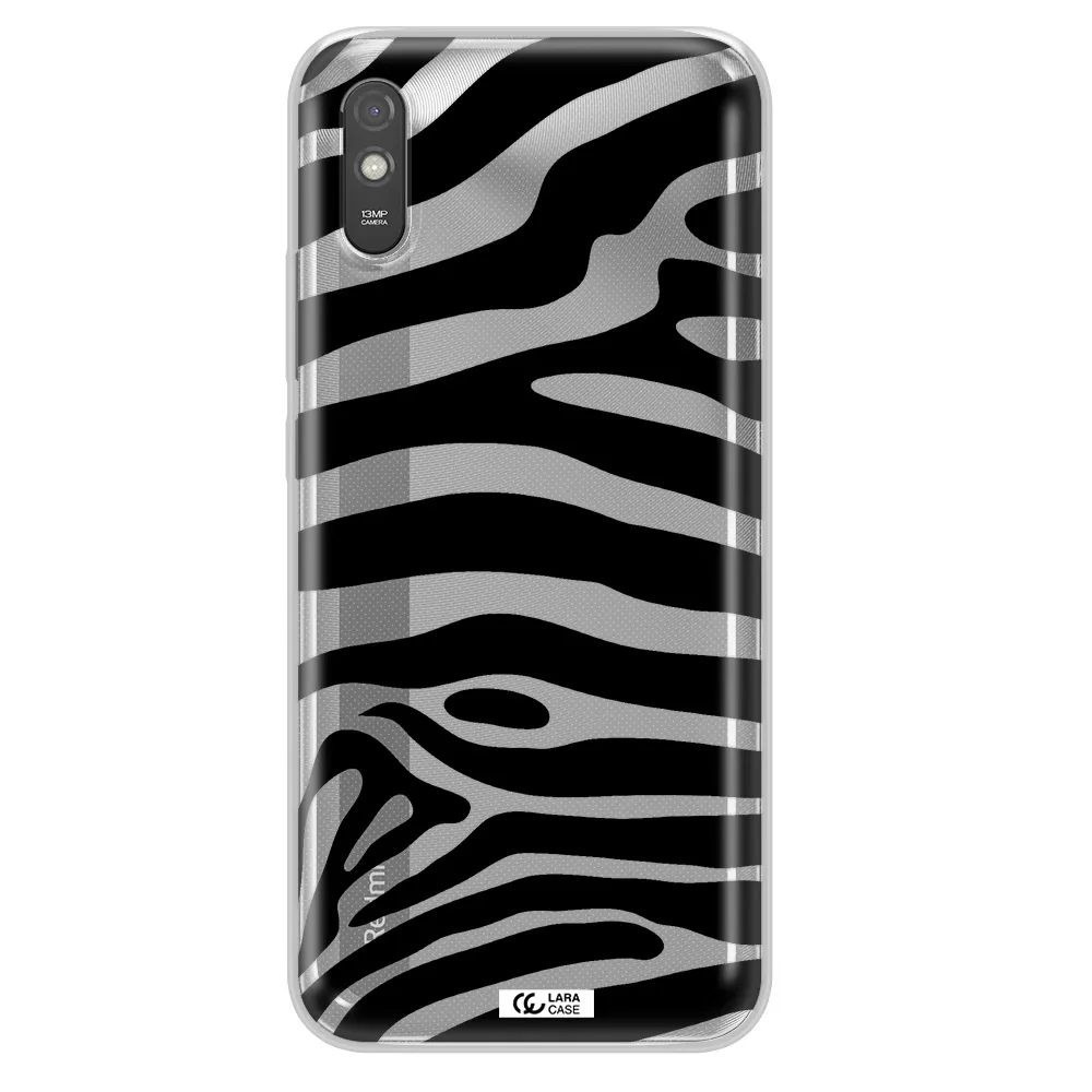 Zebra Xiaomi Redmi 9A Clear TPU Case