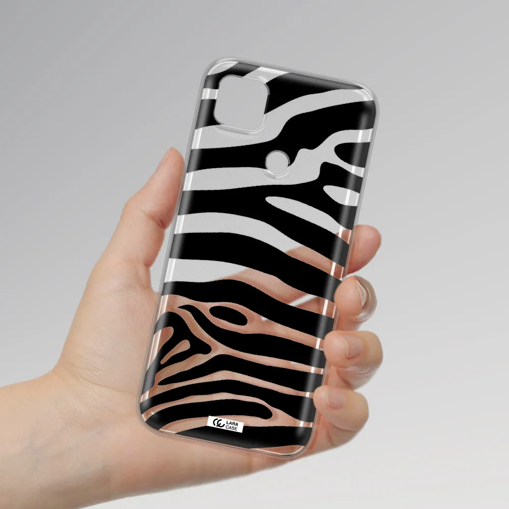 Zebra Xiaomi Redmi 9C Clear TPU Case
