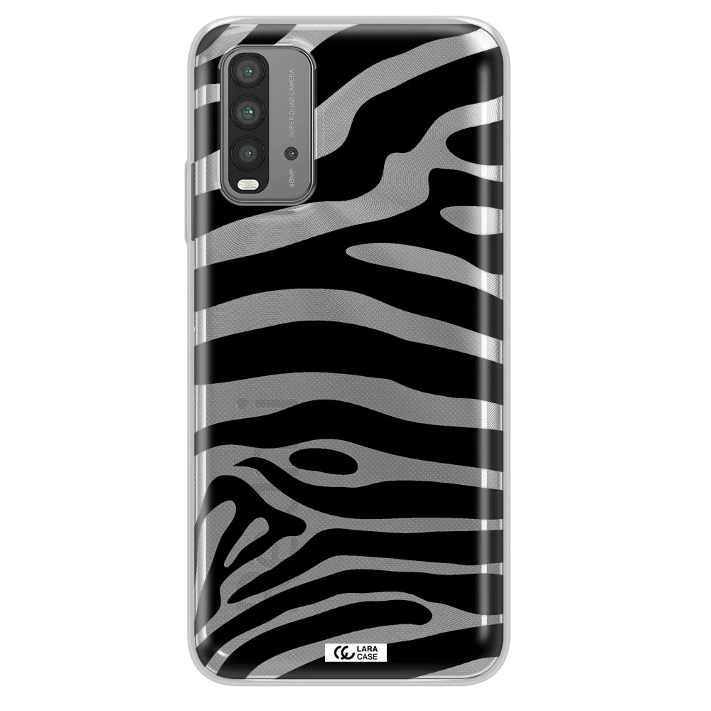 Zebra Xiaomi Redmi 9T Clear TPU Case