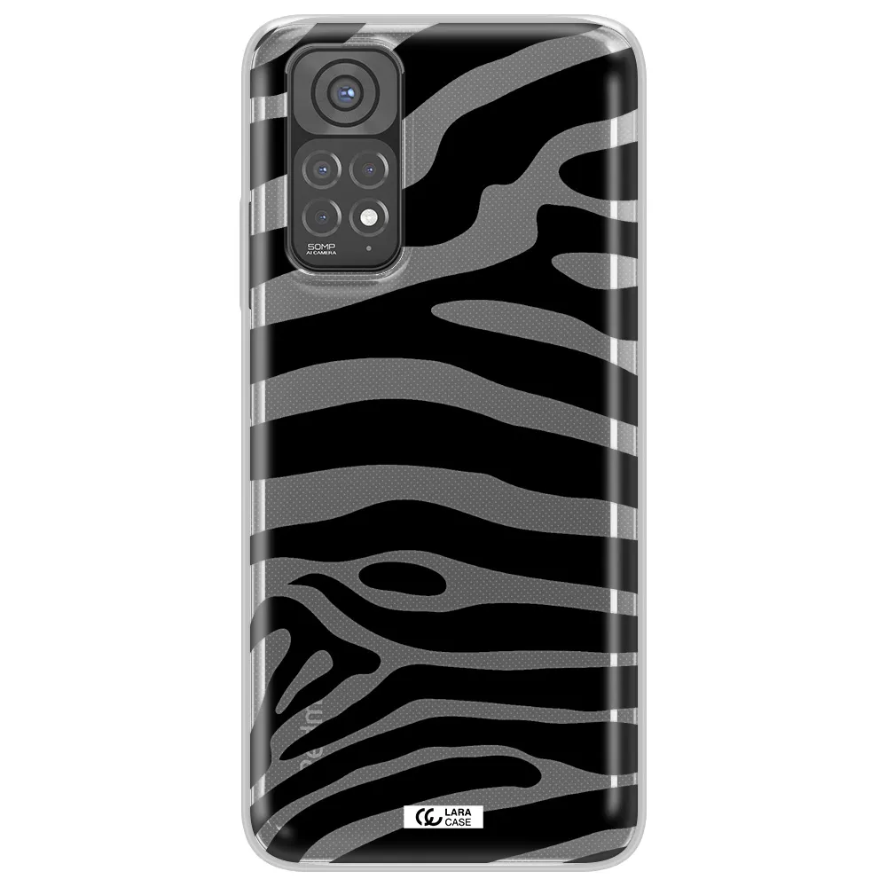 Zebra Xiaomi Redmi Note 11 Clear TPU Case