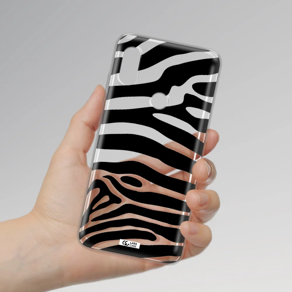 Zebra Xiaomi Redmi Note 6 Pro Clear TPU Case