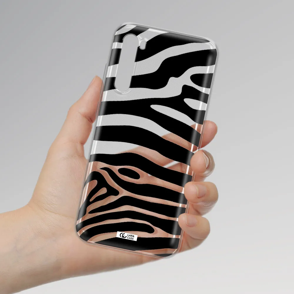 Zebra Xiaomi Redmi Note 8T Clear Tpu Case