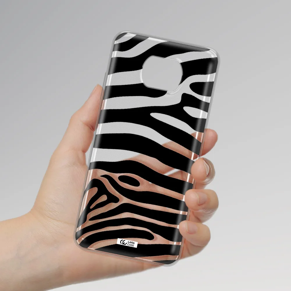 Zebra Xiaomi Redmi Note 9T Clear Tpu Case