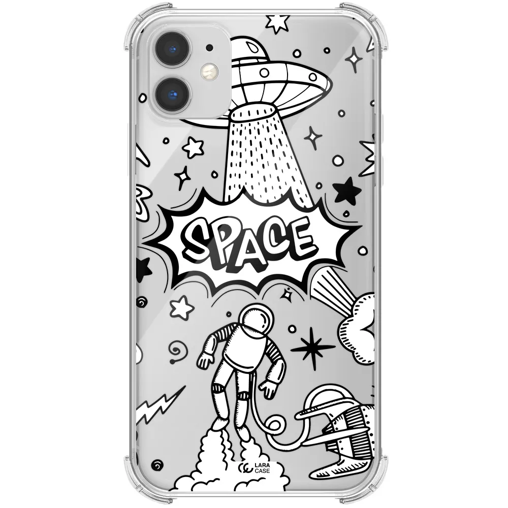 Space Poster Apple iPhone 11 Clear PC Case