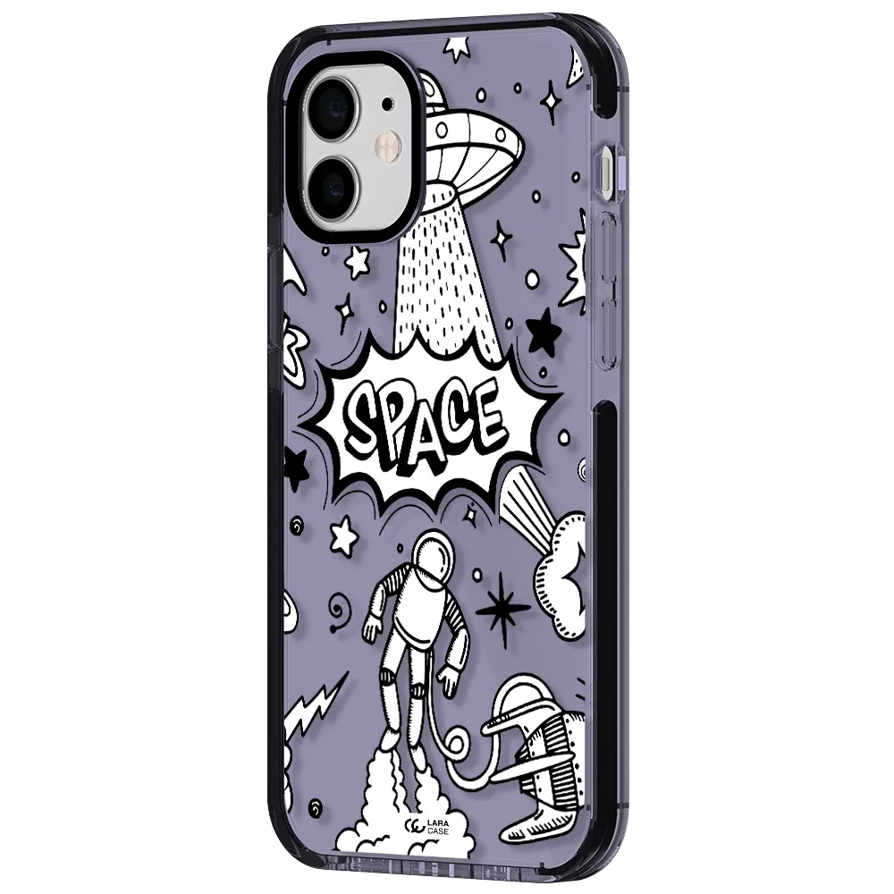 Space Poster Apple iPhone 11 impact Lilac Case