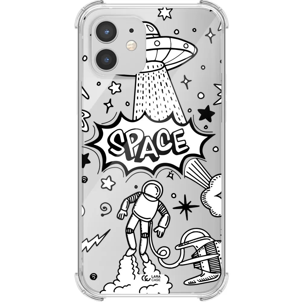 Space Poster Apple iPhone 12 mini Clear PC Case