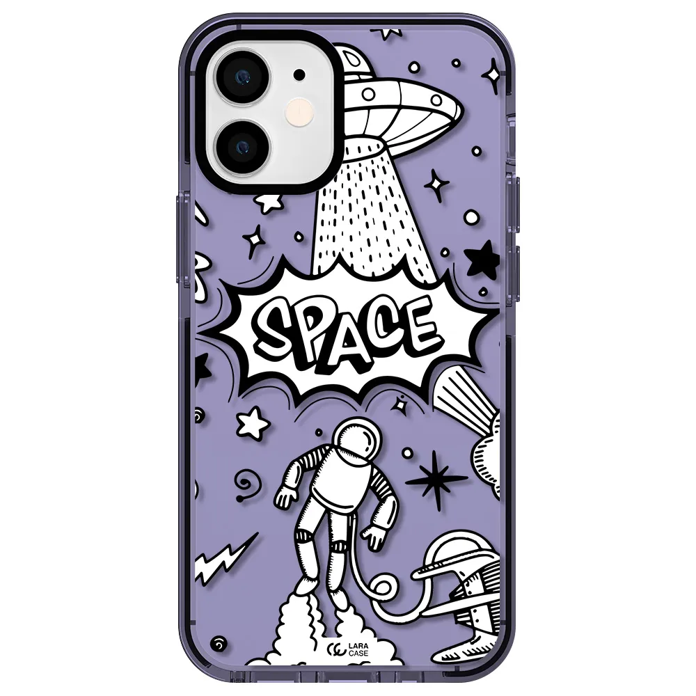 Space Poster Apple iPhone 12 mini impact Lilac Case