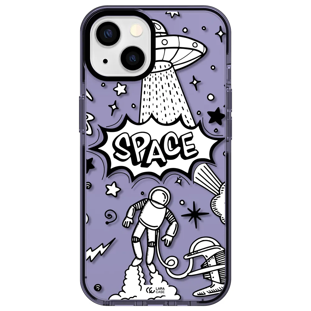 Space Poster Apple iPhone 13 impact Lilac Case