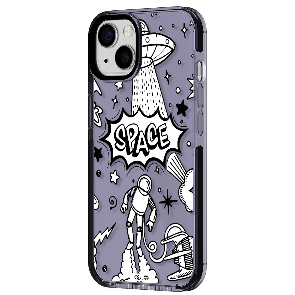 Space Poster Apple iPhone 13 impact Lilac Case