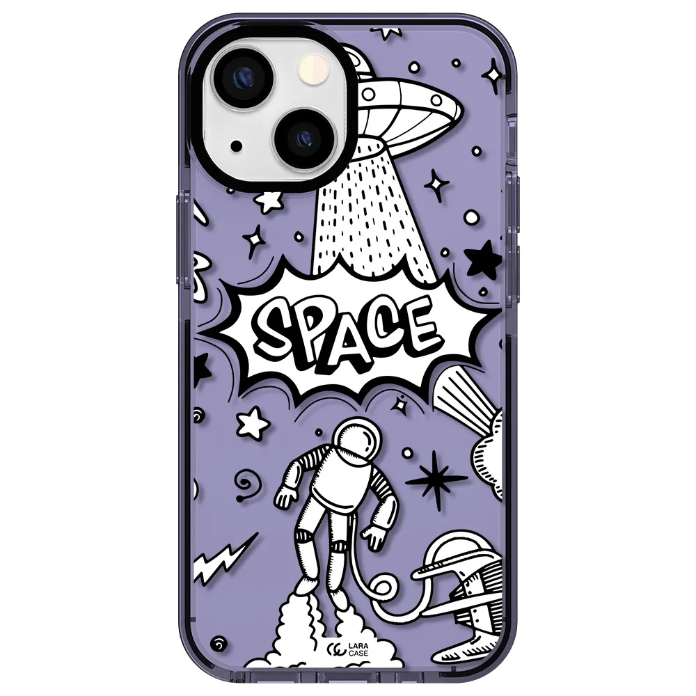 Space Poster Apple iPhone 13 mini impact Lilac Case