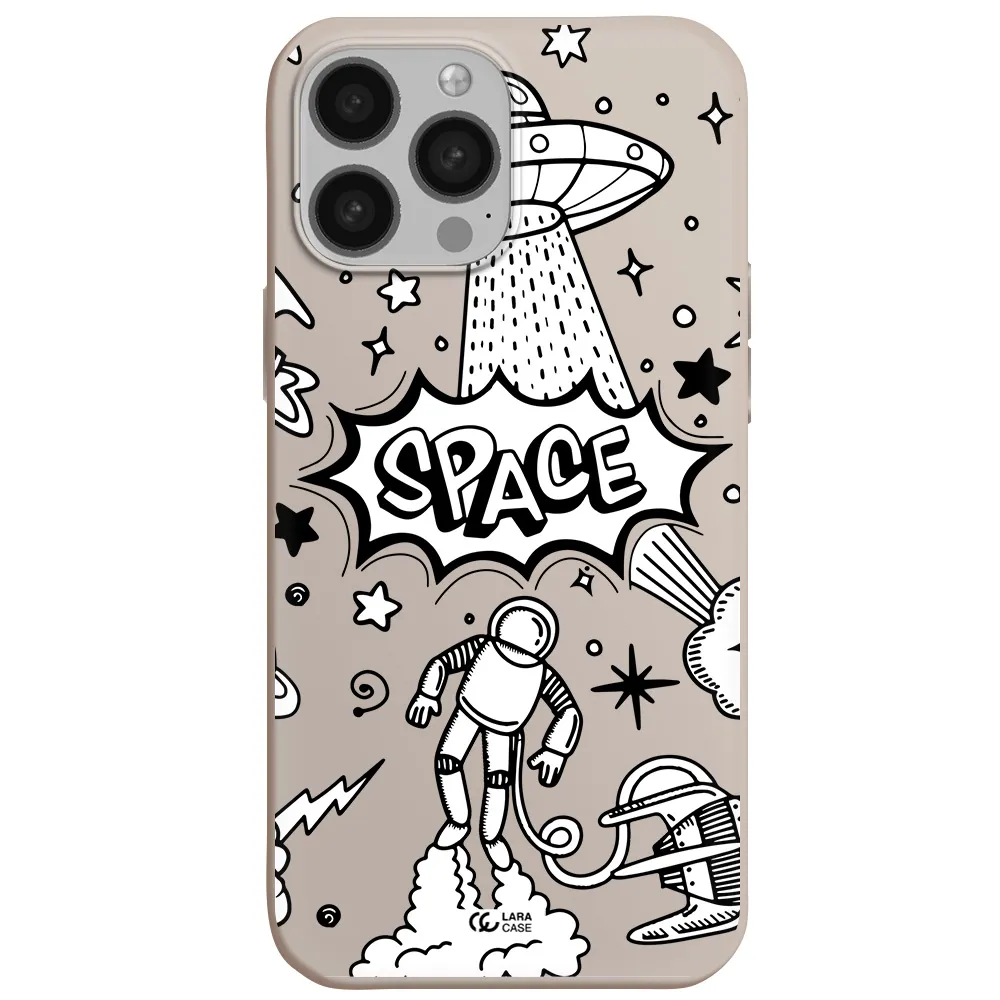 Space Poster Apple iPhone 13 Pro Silicone Stone Case