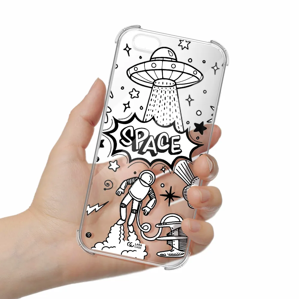 Space Poster Apple iPhone 6 plus Clear PC Case