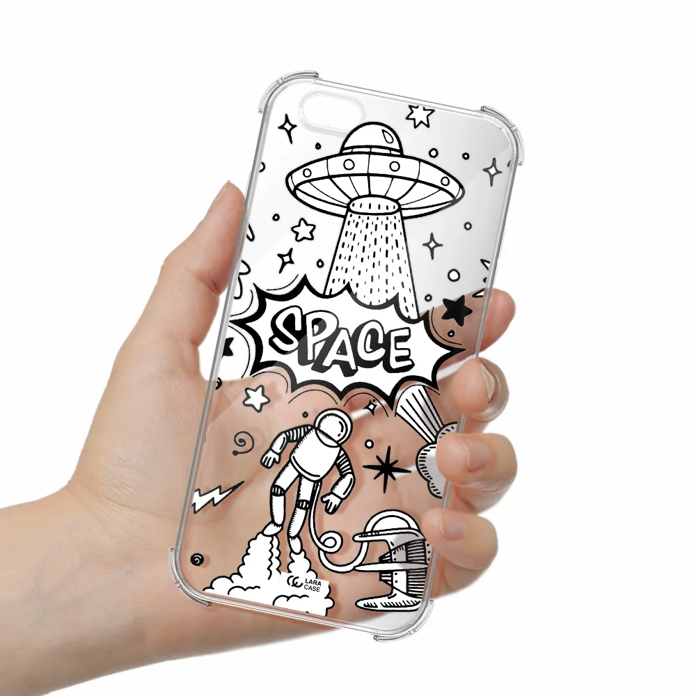 Space Poster Apple iPhone 6 s plus Clear PC Case