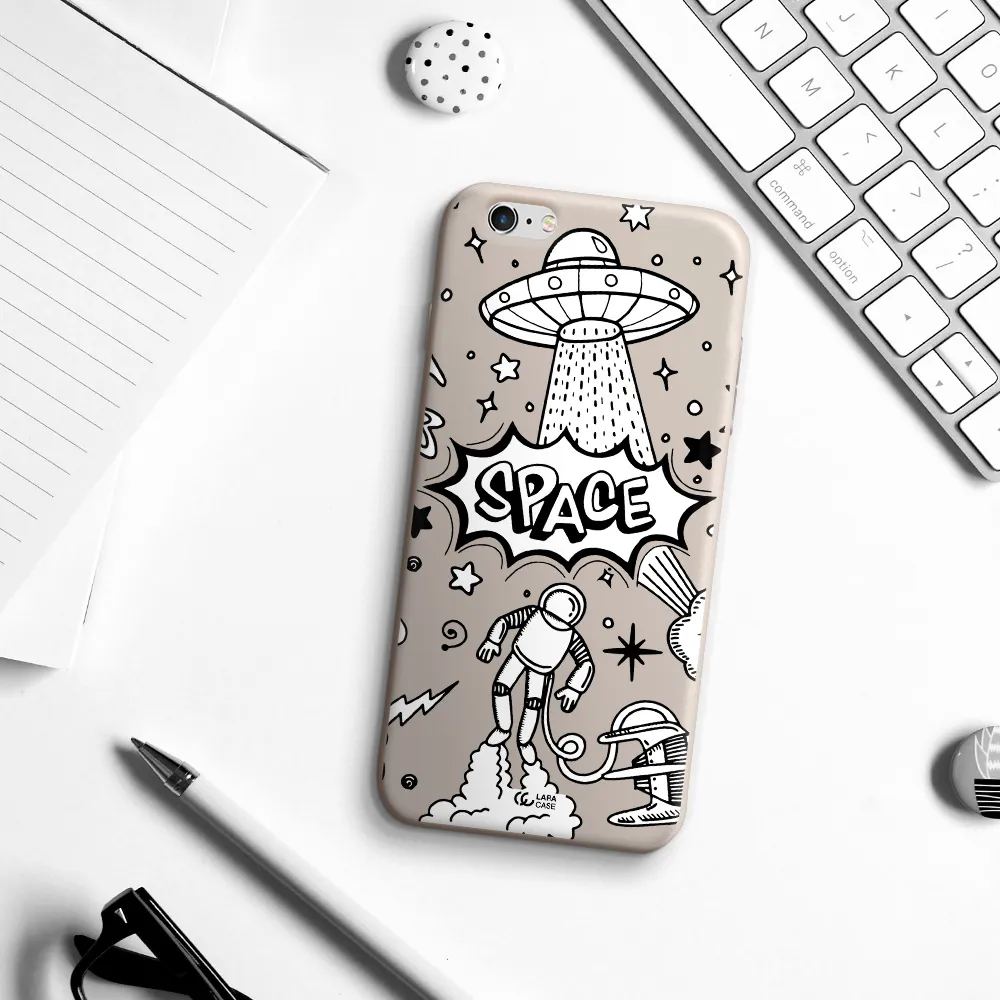 Space Poster Apple iPhone 6 s plus Silicone Stone Case