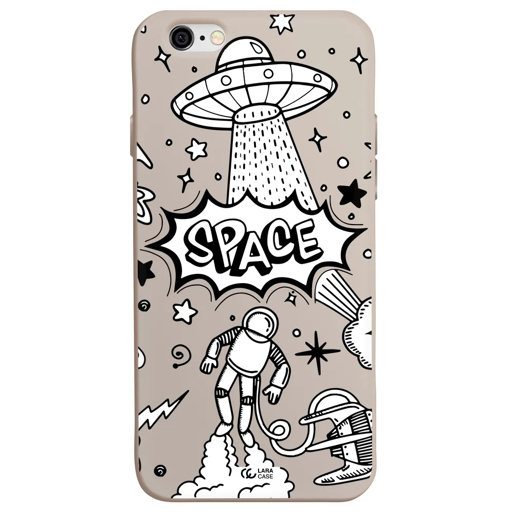 Space Poster Apple iPhone 6 Silicone Stone Case