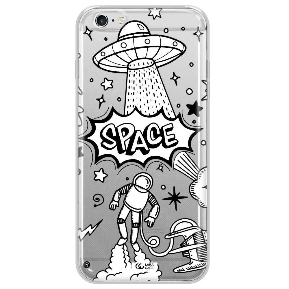 Space Poster Apple iPhone 6S Clear TPU Case