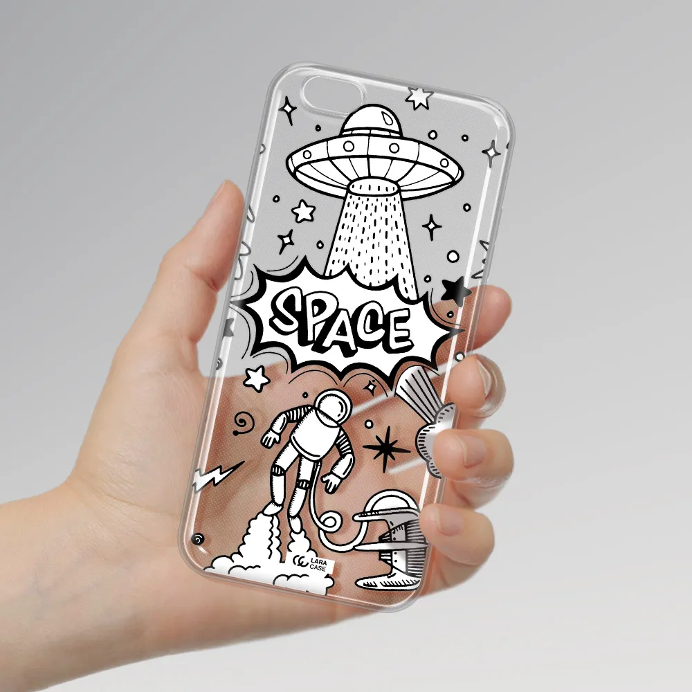 Space Poster Apple iPhone 6S Clear TPU Case