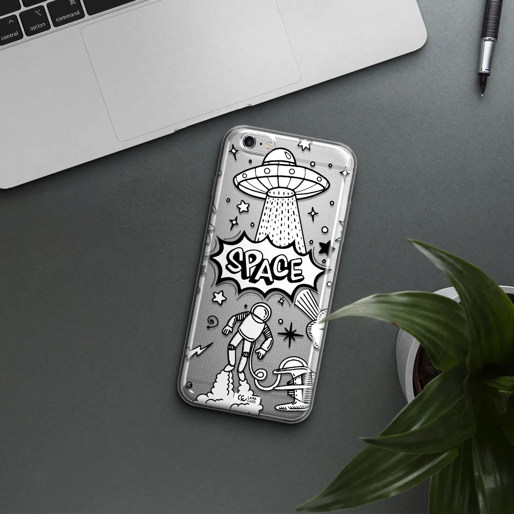 Space Poster Apple iPhone 6S Clear TPU Case
