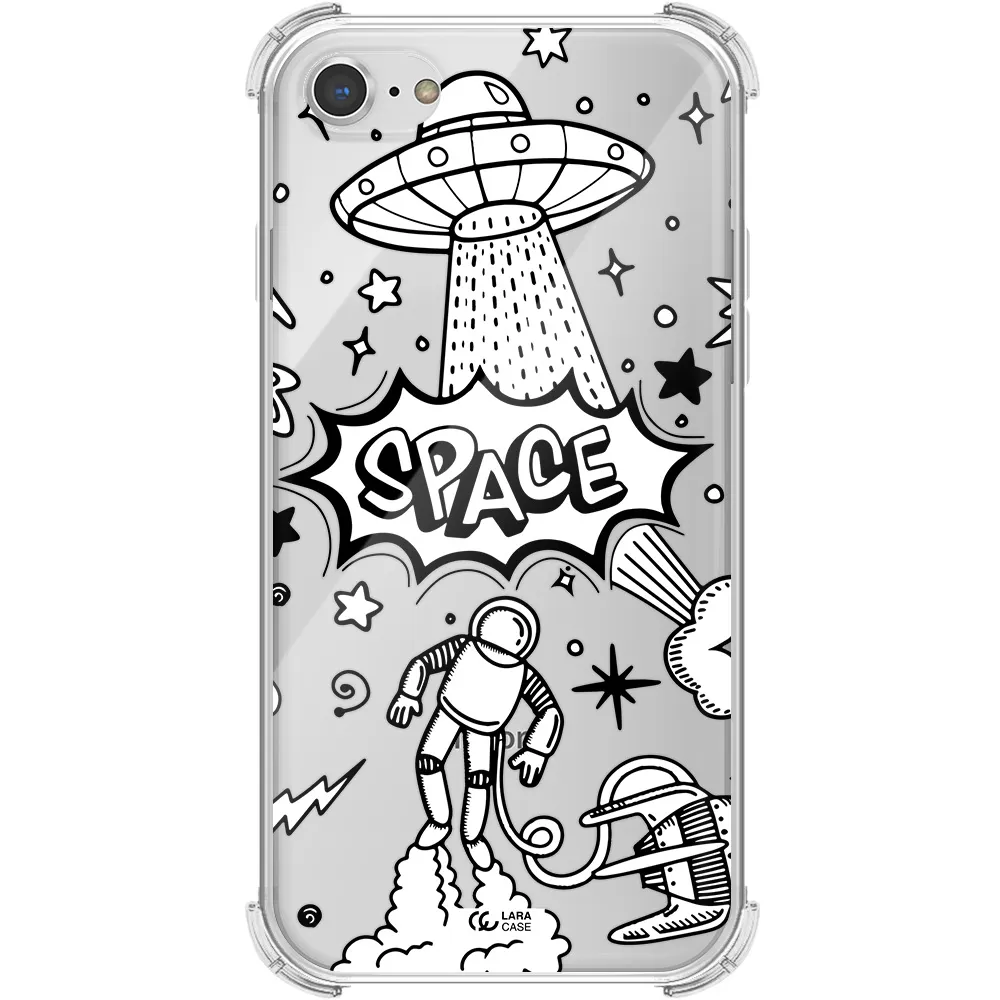 Space Poster Apple iPhone 7 Clear PC Case