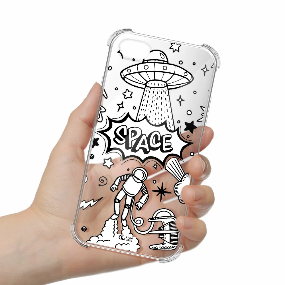 Space Poster Apple iPhone 8 Clear PC Case