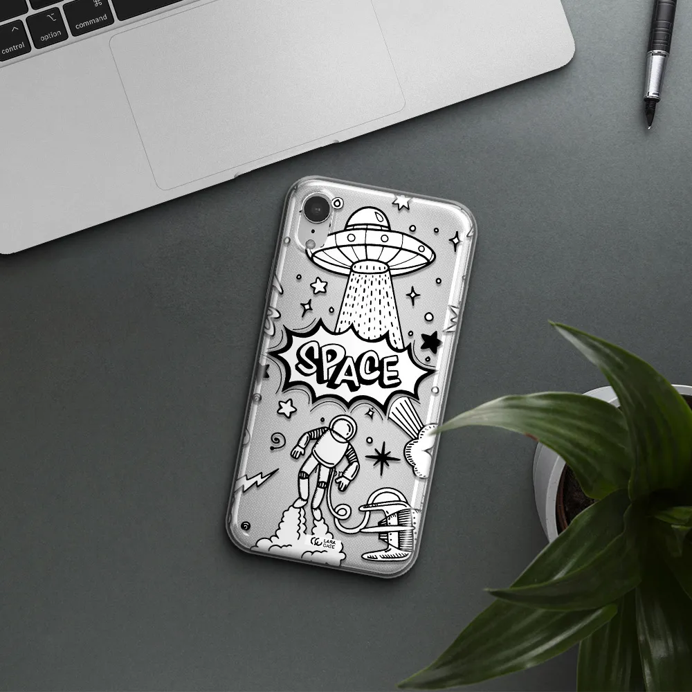 Space Poster Apple iPhone XR Clear TPU Case