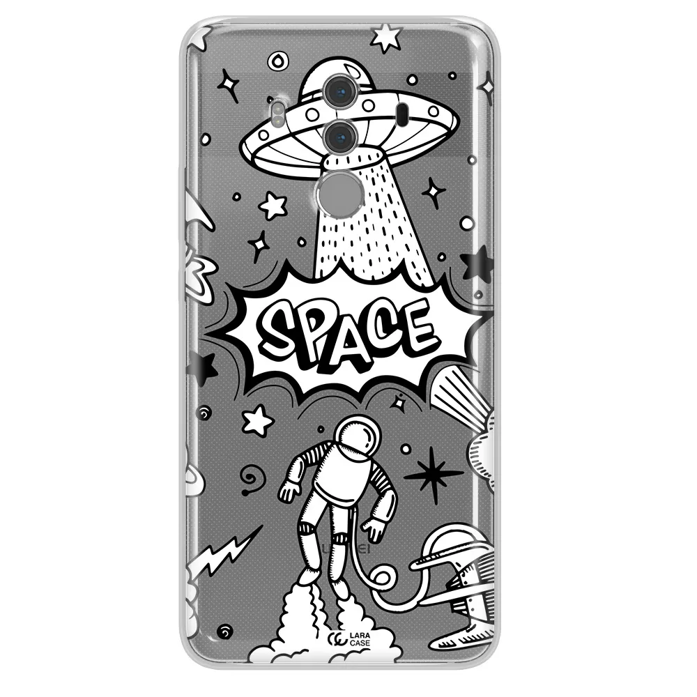 Space Poster Huawei Mate 10 Pro Clear TPU Case