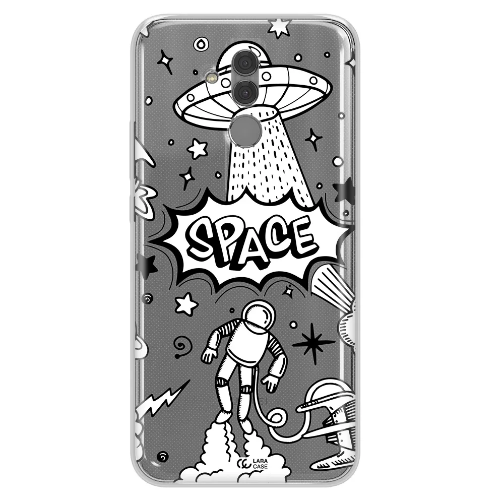 Space Poster Huawei Mate 20 Lite Clear TPU Case