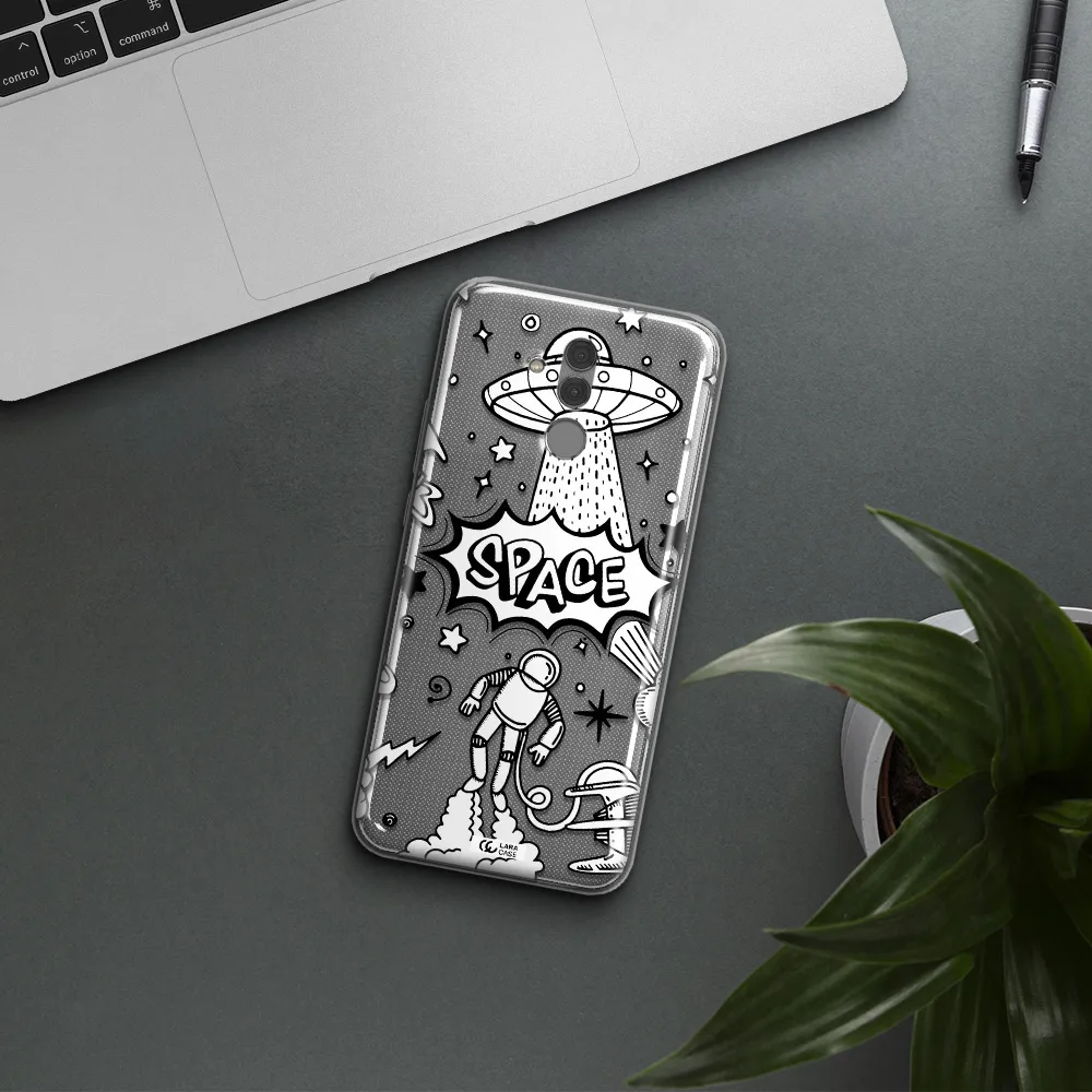 Space Poster Huawei Mate 20 Lite Clear TPU Case