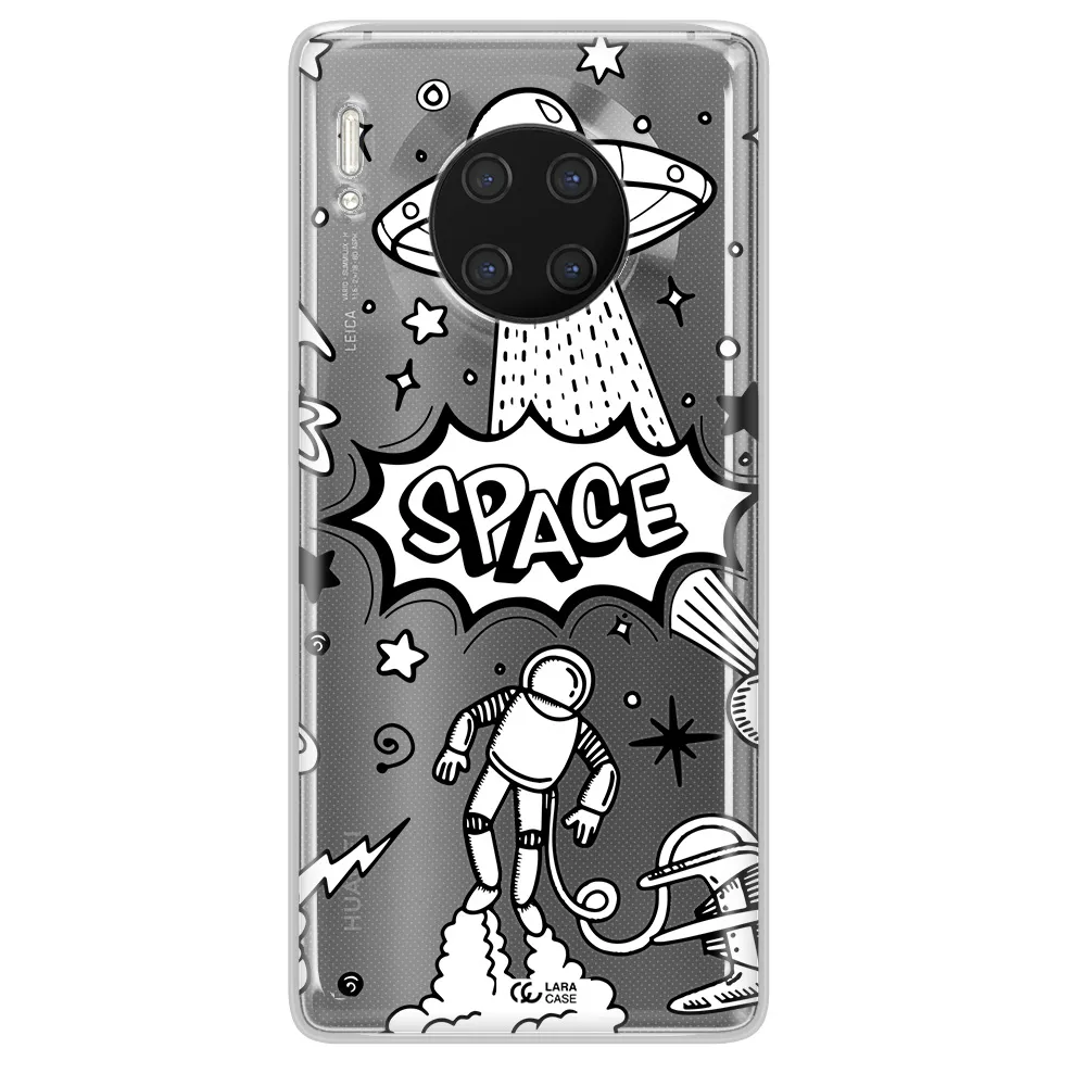 Space Poster Huawei Mate 30 Pro Clear TPU Case