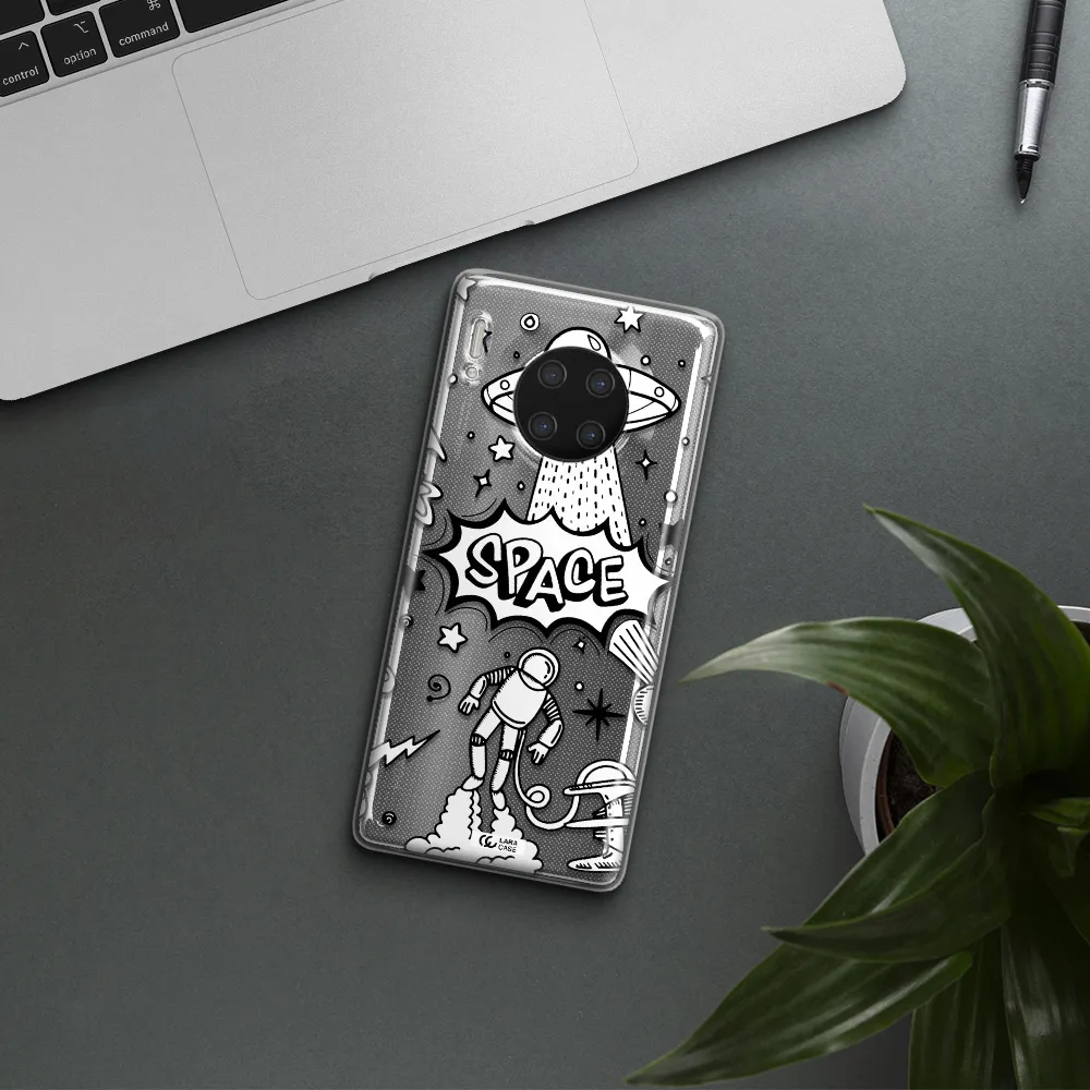 Space Poster Huawei Mate 30 Pro Clear TPU Case