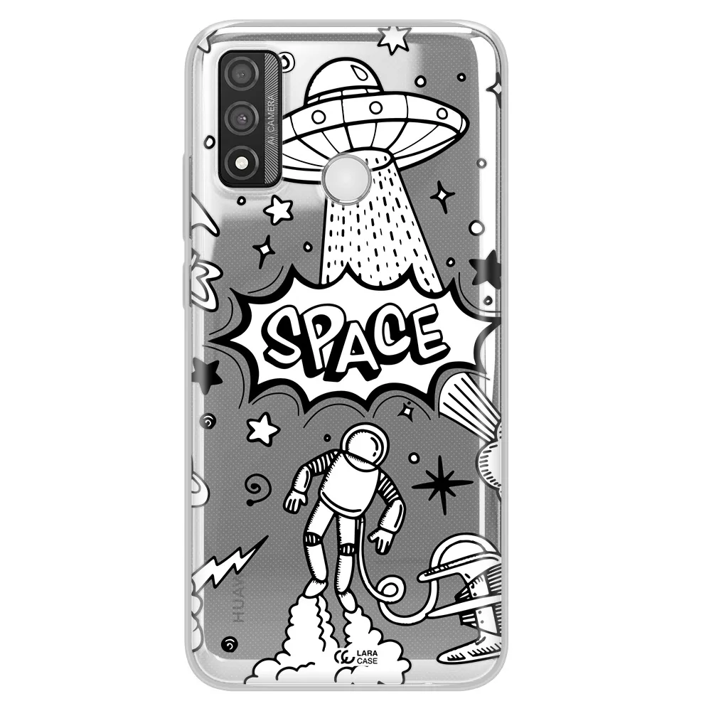 Space Poster Huawei P Smart 2020 Clear TPU Case