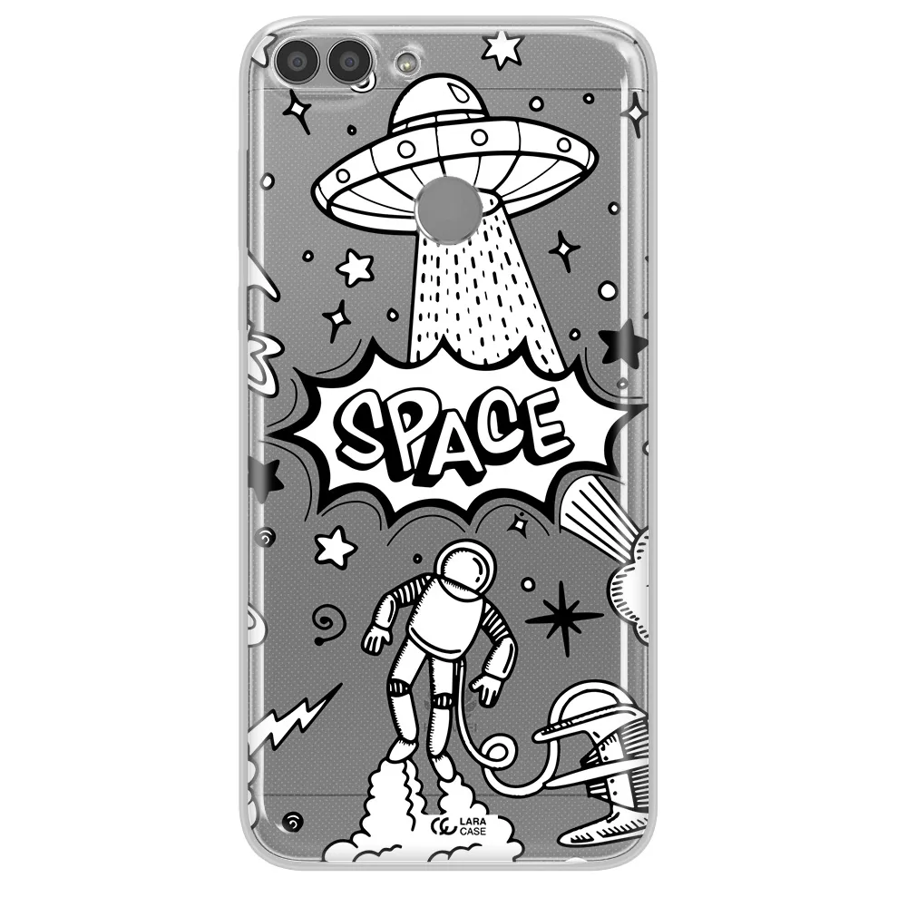 Space Poster Huawei P Smart Clear TPU Case