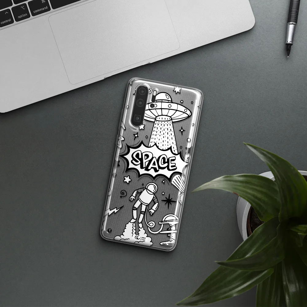 Space Poster Huawei P30 Pro Clear TPU Case