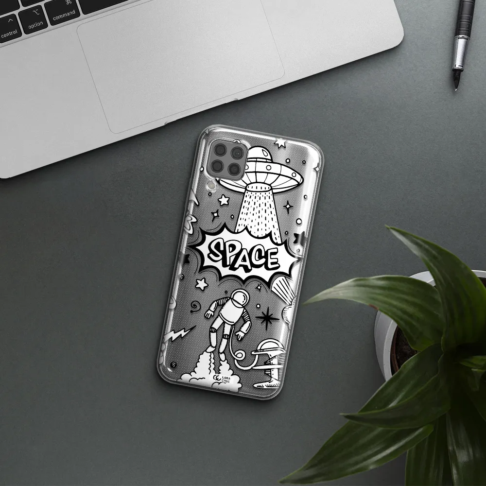 Space Poster Huawei P40 Lite Clear TPU Case