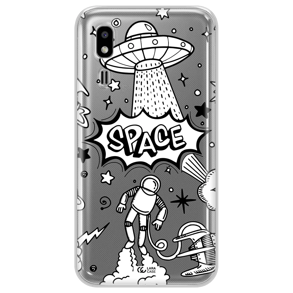 Space Poster Samsung A2 Core Clear TPU Case