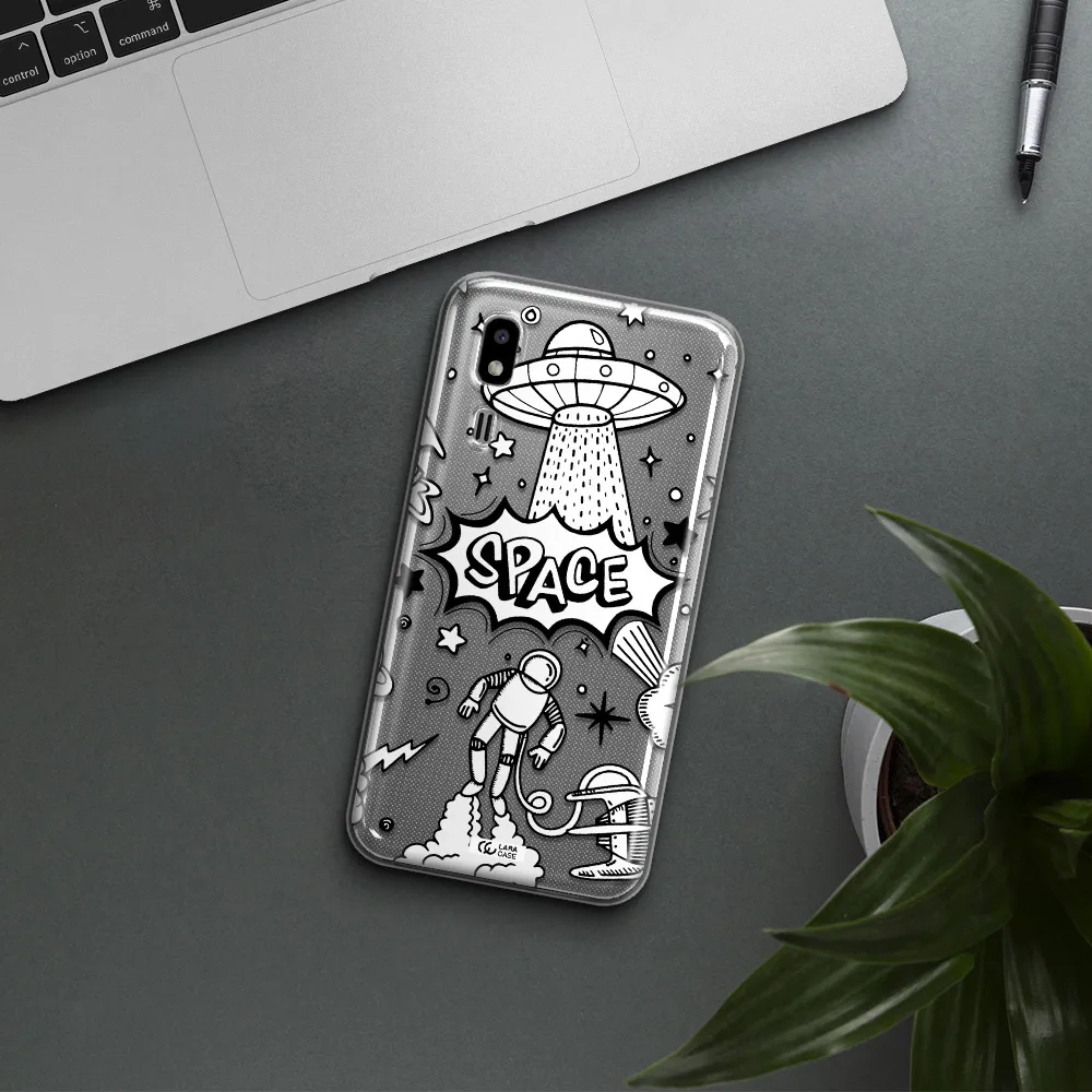 Space Poster Samsung A2 Core Clear TPU Case