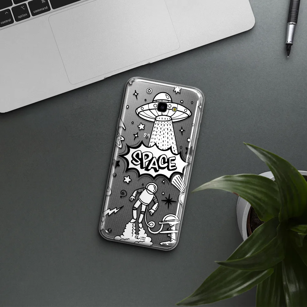 Space Poster Samsung J4 Plus Clear TPU Case