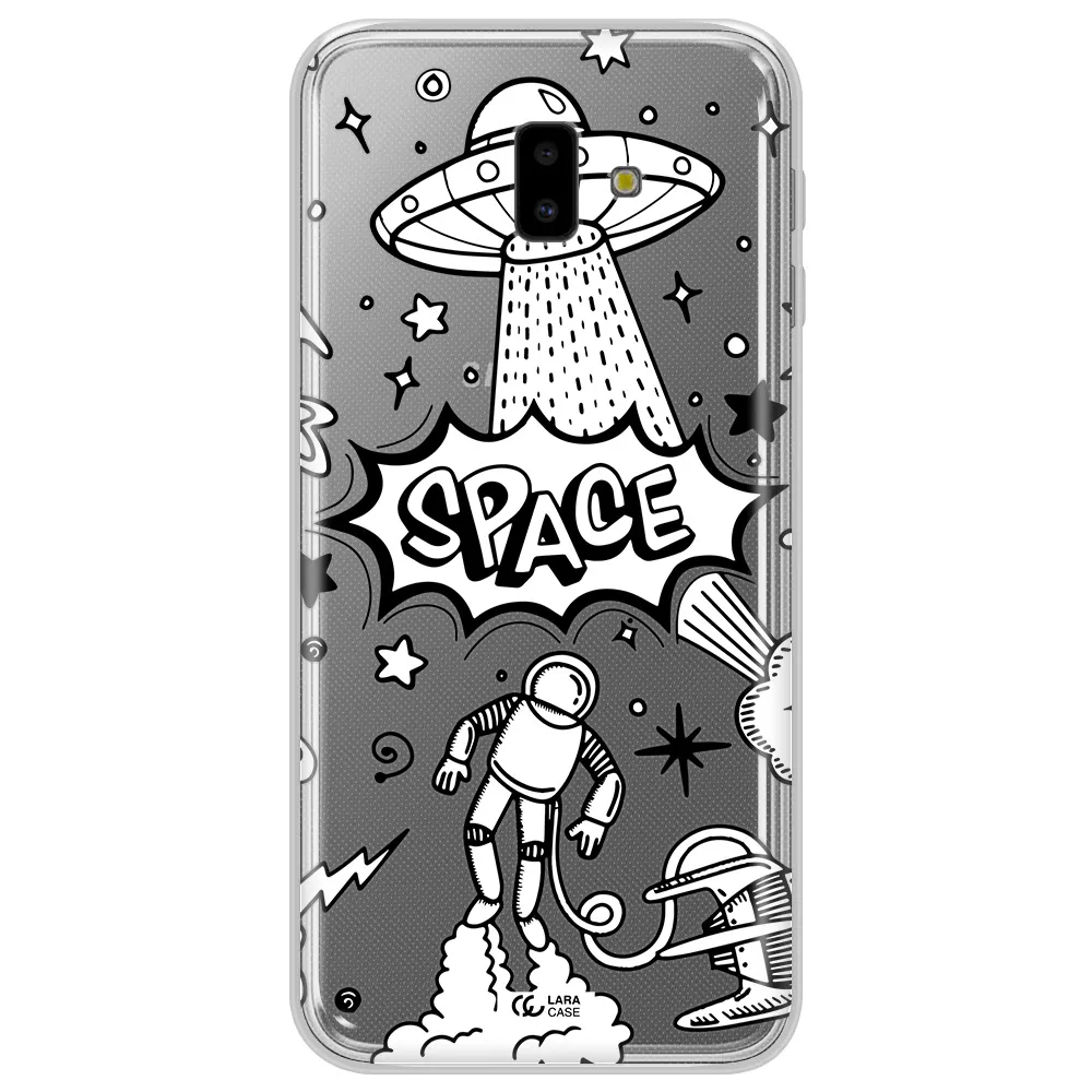 Space Poster Samsung J6 Plus Clear TPU Case