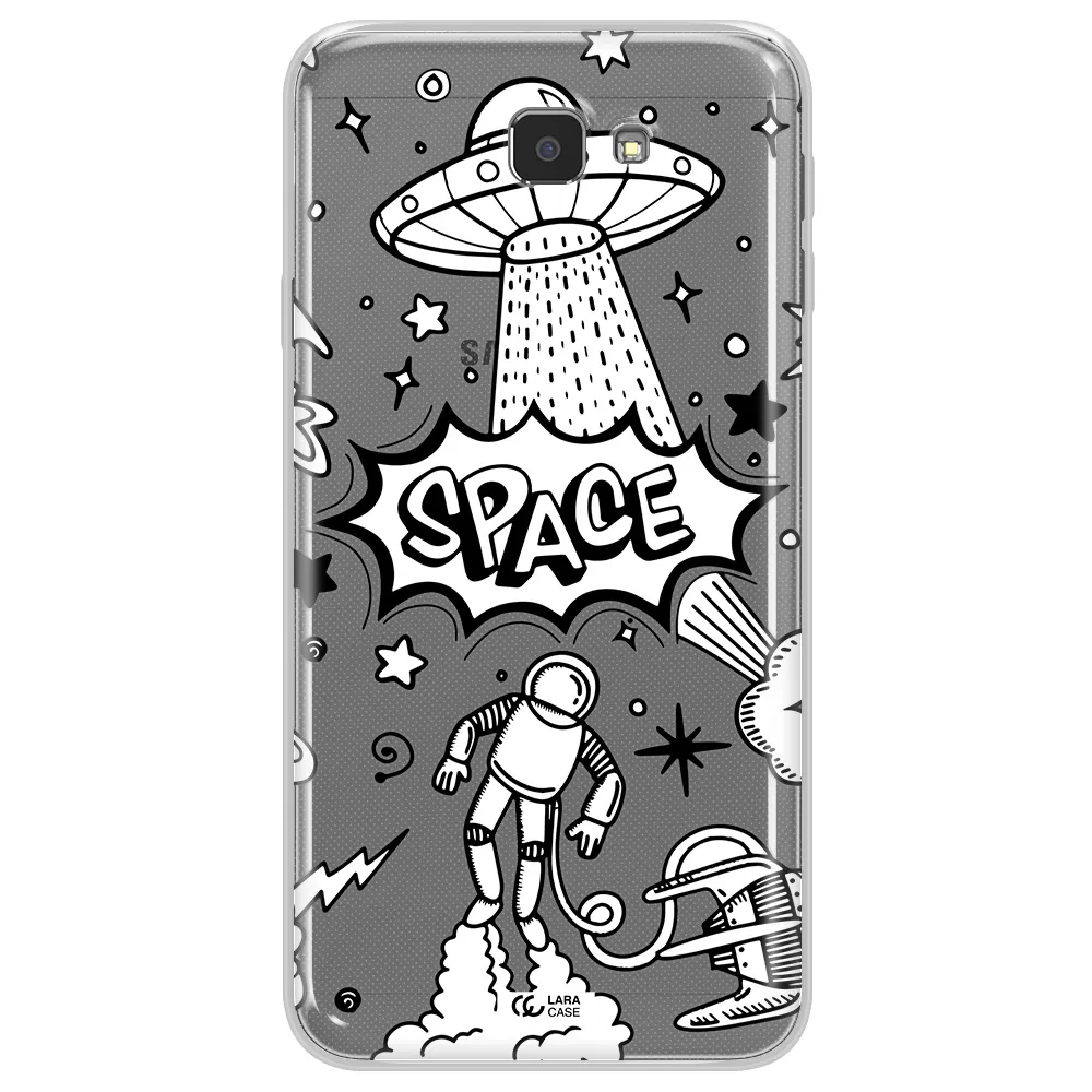Space Poster Samsung J7 Prim Clear TPU Case