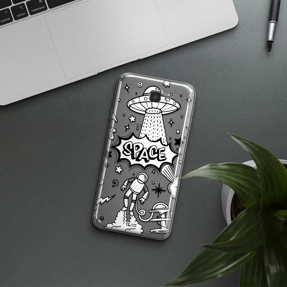Space Poster Samsung J7 Prim Clear TPU Case